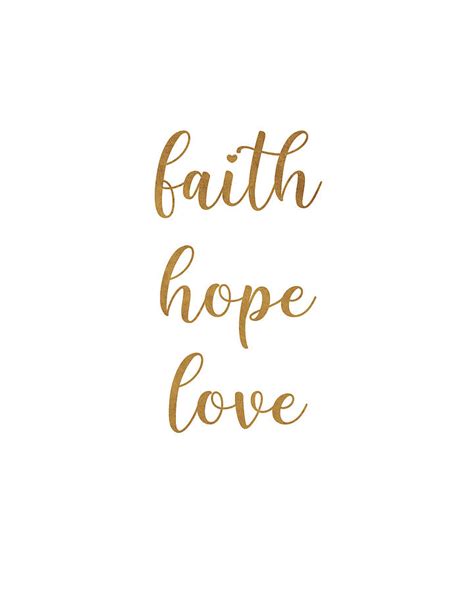 Faith Hope Love 1 1 Corinthians 13 13 Bible Verse Print Quote