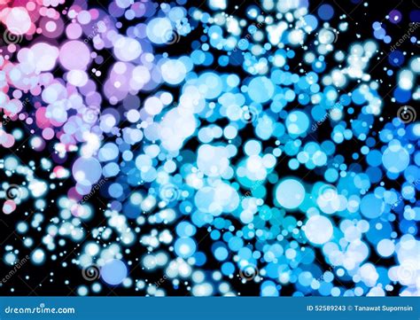 Abstract Pink Blue Purple Color Bokeh Wallpaper Stock Image Image Of