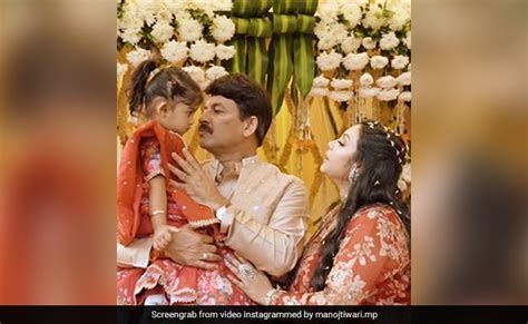 Trending News Manoj Tiwari Became A Father For The Third Time At The Age Of 51 Wife Surbhi