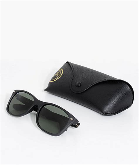 ray ban new wayfarer classic matte black sunglasses