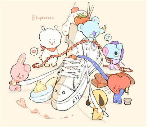 Bt21 Fanart ♡ Kawaii Chibi Cute Chibi Bts Bangtan Boy Jungkook