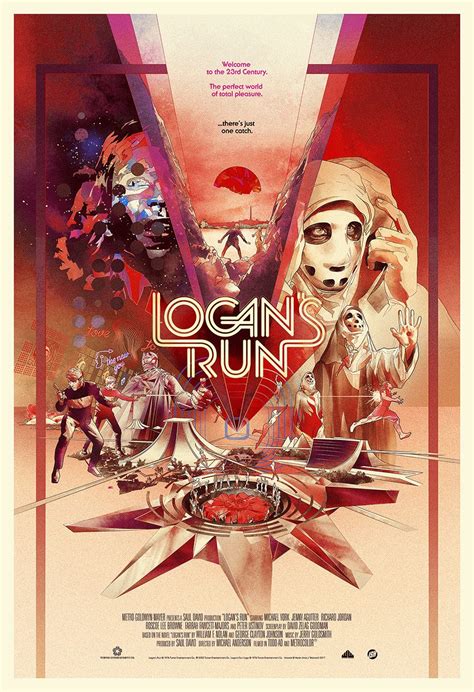 This is an 11x17 or 13 x 19 logans run fine art poster printed on thick matte paper. Logan's Run Soundtrack Vinyl and Posters On Sale Now ...