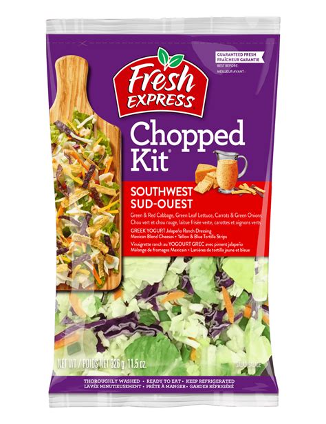 Southwest Chopped Salad Kit Fresh Express Canada