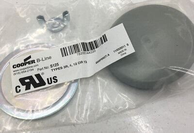 S125 B LINE 1 25 OIL TIGHT HOLE SEAL FOR TYPES 3R 4 12 OR 13