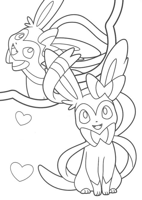 Free And Easy To Print Eevee Coloring Pages