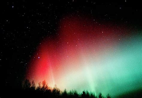 A Colourful Aurora Borealis Display Photograph By Pekka Parviainen