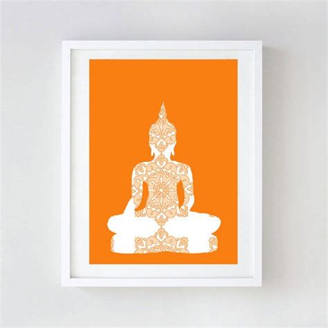 Buddha Art Print Yoga Art Buddha Buddha Yoga Design Yoga Etsy