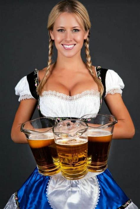 German Girls German Women Octoberfest Girls Beer Maiden Gorgeous