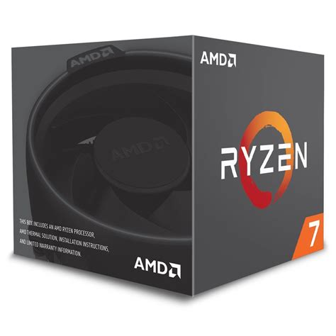 Amd Ryzen 7 2700x 37ghz 8 Core Am4 Socket Overclockable Processor With