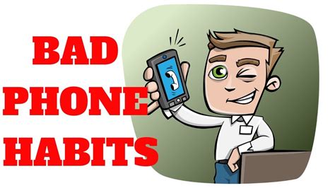10 Bad Phone Habits You Should Avoid Part 1 Youtube