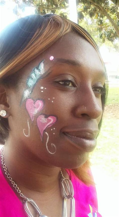 Heart Face Paint By Funfacesballoon On Deviantart