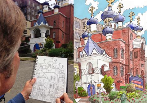 The Art Of Steven Reddy Urban Sketchers