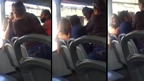 Video No Te Duele Abandonaste A Tu Hijo Mujer Pill A Su Pareja Con La Otra En Un Bus