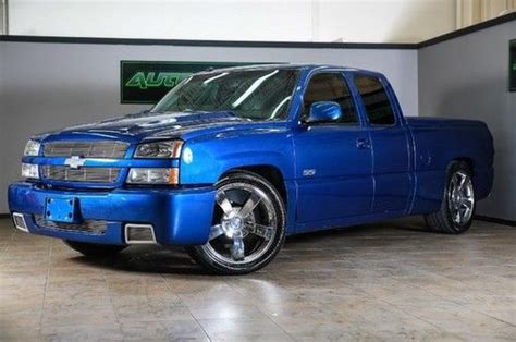 Shipping and meetup options available. Buy used 2003 SILVERADO SS, SUPERCHARGED, RARE BLUE, LOW ...