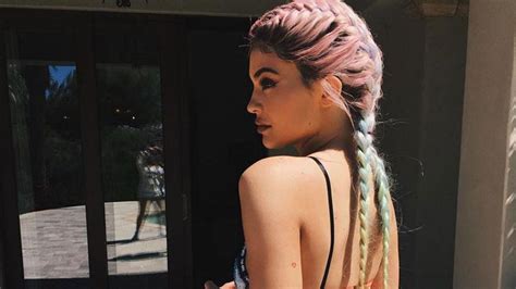 Kylie Jenner Rocks Rainbow Braids For Coachella Day Two Entertainment