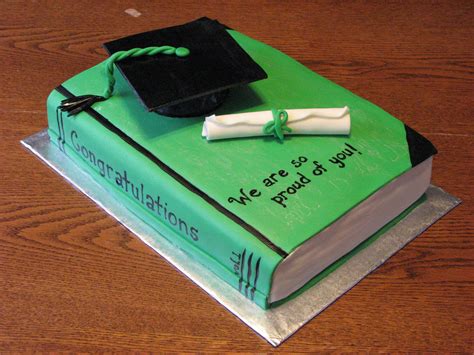 Graduation Book Cake Ideas Cake Bhg
