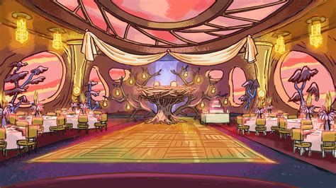 James Mcdermott Rick And Morty Wedding Squanchers Sketches And Bg Paint