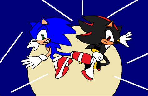 Sa2 Sonic Vs Shadow By Ianthehedgehog20 On Deviantart