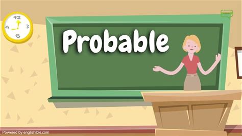 How To Pronounce Probable Probable Pronunciation In English Youtube