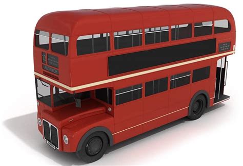 bus 3d model 002 3d shop free