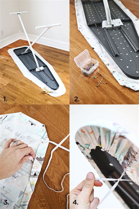 Age catches up with it. Ironing Board Cover DIY - A Beautiful Mess