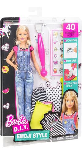 Barbie Muñeca Emojis A La Moda Mercadolibre