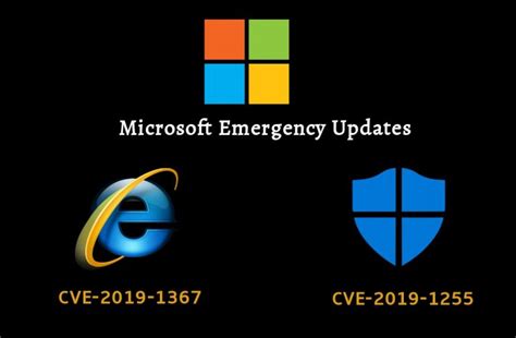 Emergency Updates For Windows Defender And Internet Explorer