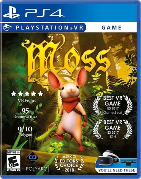 Moss For Playstation 4 Psvr Limited Game News