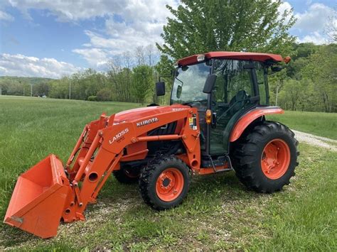 Kubota L6060 Hstc Cab Tractor Live And Online Auctions On