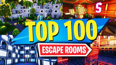 Top 100 Best Escape Rooms Creative Maps In Fortnite Fortnite Escape
