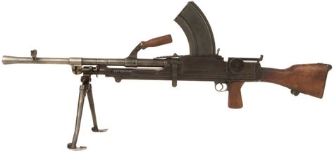 Deactivated Wwii Enfield Made Bren Gun Mki Allied Deactivated Guns