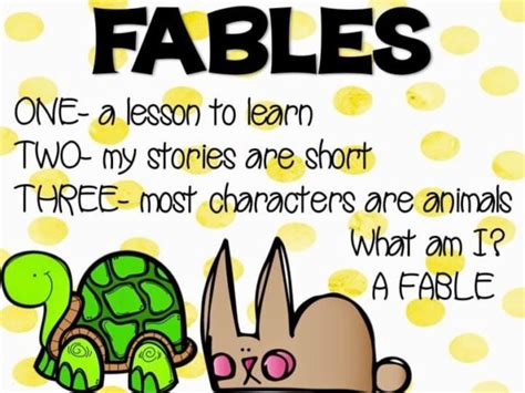 Fables In The Classroom Amy Lemons