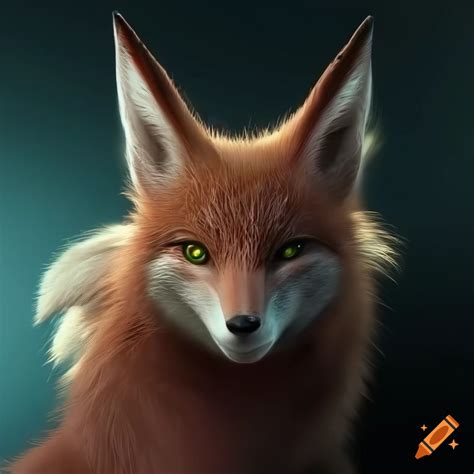 Ultra Realistic Render Of A Nine Tailed Fox On Craiyon