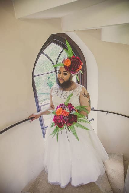 Pictures Of The Bearded Bride Celebrities Nigeria