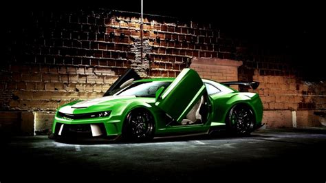 Green Sports Car Wallpapers Wallpaper Cave