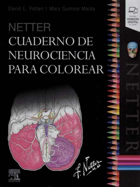 NETTER CUADERNO DE NEUROCIENCIA PARA COLOREAR Librería León
