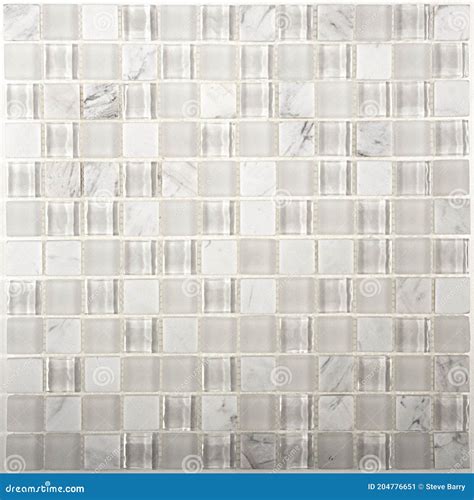 Clear Glass Tiles For Kitchen Or Bathroom Backsplash Stock Image Image Of Beautiful