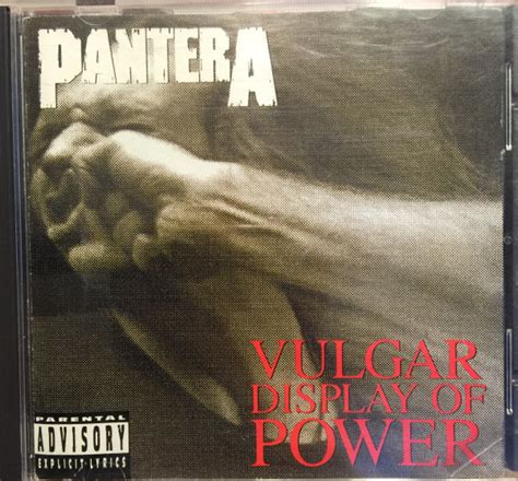 Pantera Vulgar Display Of Power 1992 Cd Discogs