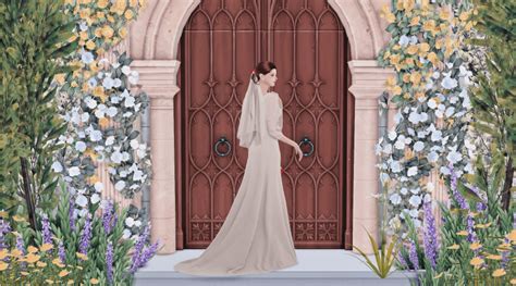 Lena Sims Lena S Wedding Veil In Sims Dresses Sims Vrogue