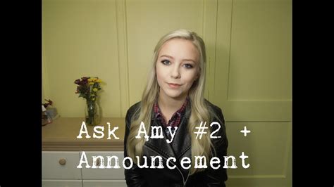 Ask Amy 2 Announcement Youtube