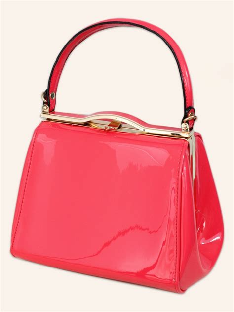 Pin Up Girl Handbag Hot Pink From Vivien Of Holloway