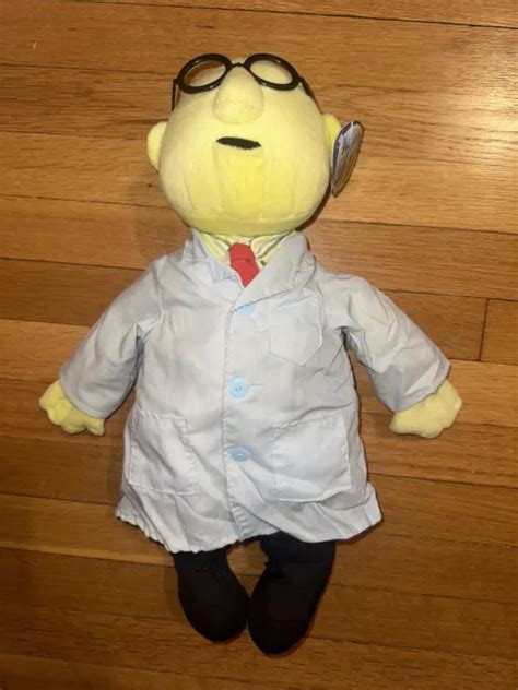 Nwt Muppets Dr Bunsen Honeydew Nanco 18 Jim Henson Plush Stuffed