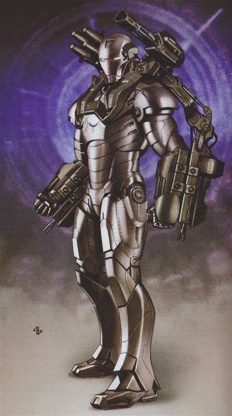 Early Concept Art For Iron Man 2 Shows Early Designs For