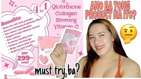 4 In 1 GLUTATHIONE COLLAGEN YOU GLOW BABE BEAUTY WHITE CAPSULE
