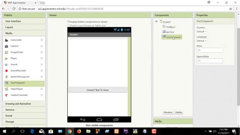 I pine for the ability to receive text messages on my windows 10 or chromebook as well. How to Make Text to Voice Conversion App | MIT App ...