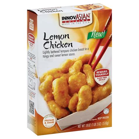 Innovasian Cuisine Lemon Chicken Shop Entrees And Sides At H E B
