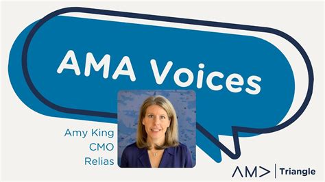 Ama Voices Episode 4 Interview With Amy King Cmo At Relias Youtube
