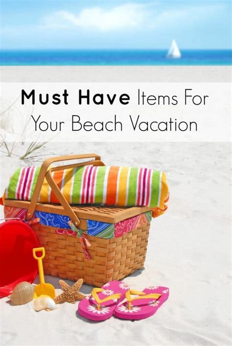 Must Have Items For Your Beach Vacation Moments With Mandi