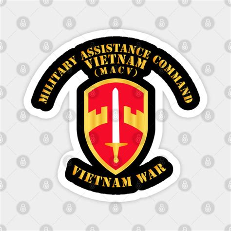Military Assistance Cmd Vietnam Macv Vietnam War Macv Magnet