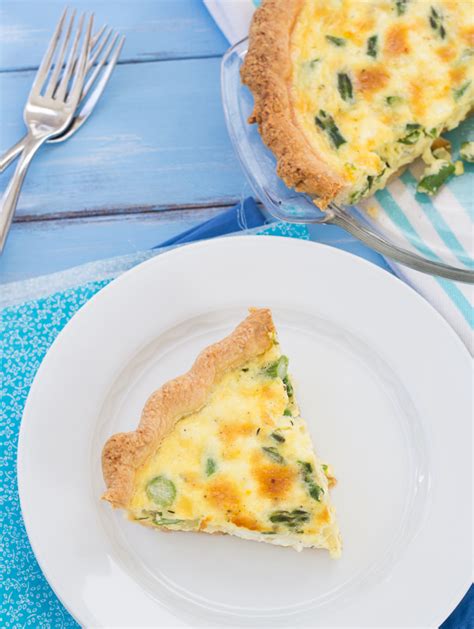 Asparagus And Goat Cheese Quiche